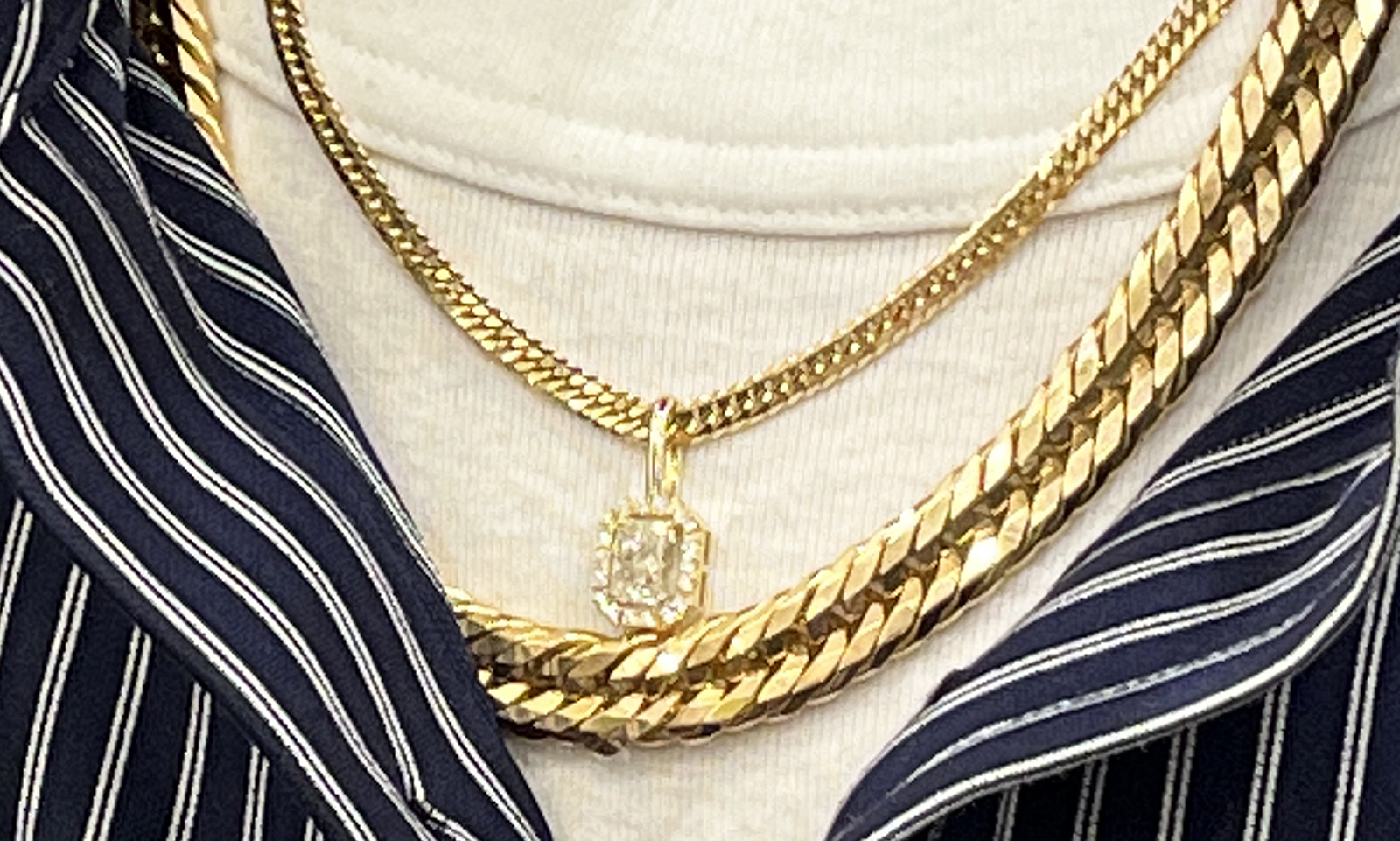 O様DIAMONDペンダント。